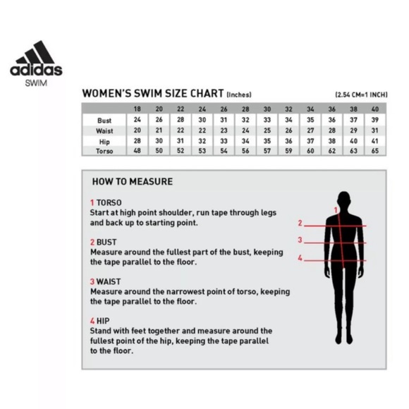 Adidas Logo One-Piece Swimsuit - Picture 3 of 5